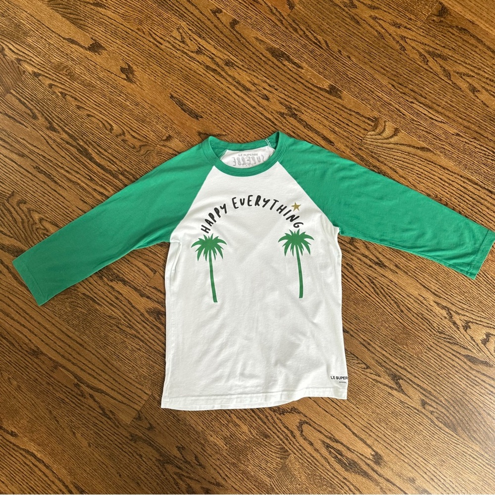 Le Superbe Happy Everything baseball tee